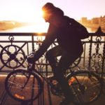 sunset-Riding Cycle in Melbourne