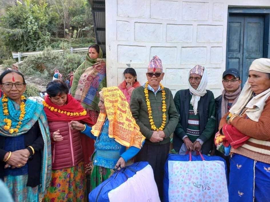  Sanatan Samaj Australia handed over relief to flood victims in Nepal - NepaliPage